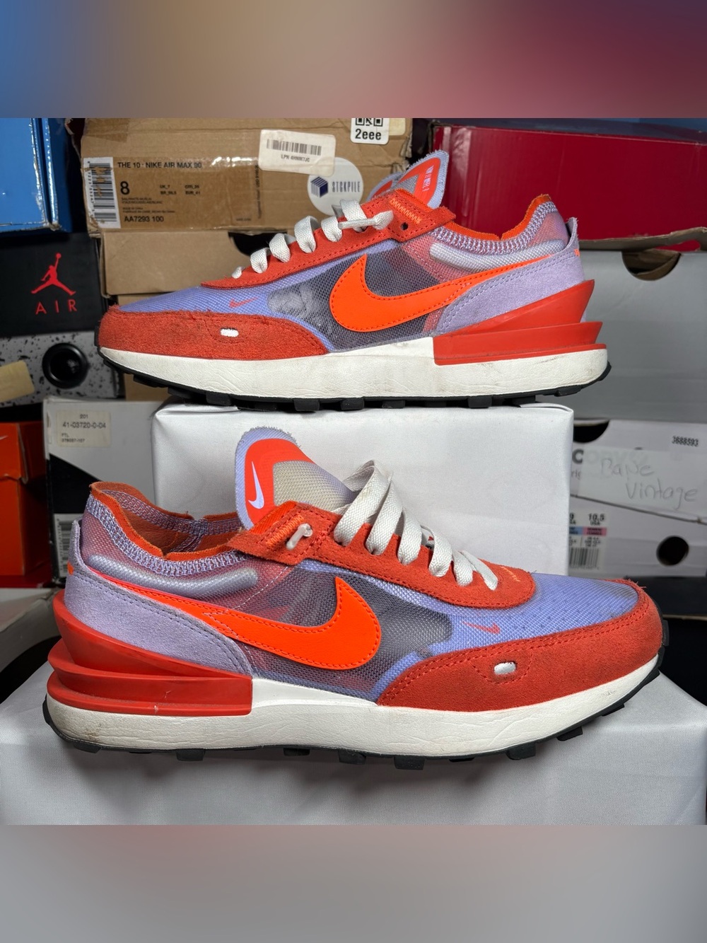 Size 8.5 - Nike Waffle One Active Fuchsia W